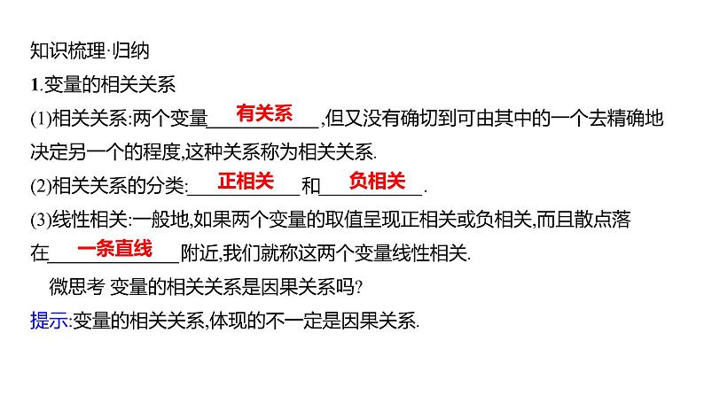 2025年高考数学一轮复习-10.3-变量的相关性与一元线性回归模型【课件】第5页