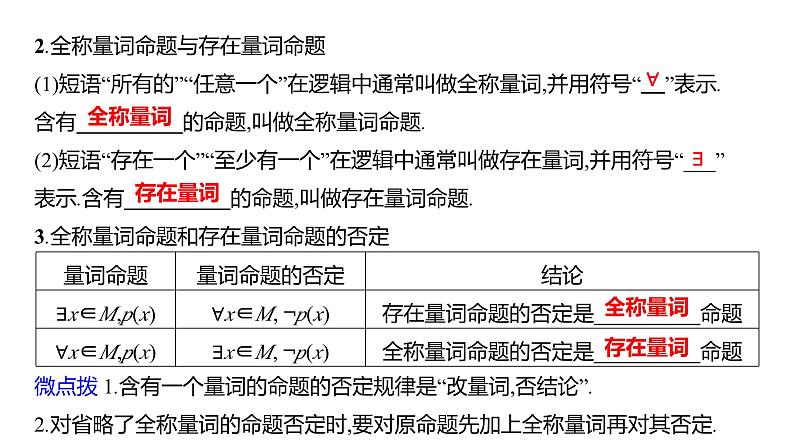 2025年高考数学一轮复习-第一章-第二节-充要条件与量词【课件】06