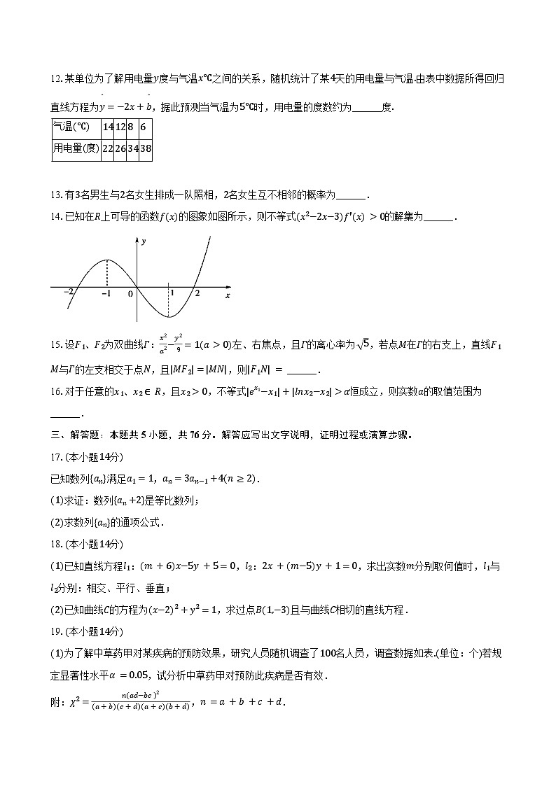 2023-2024学年上海市长宁区高二（下）期末数学试卷（含解析）第2页