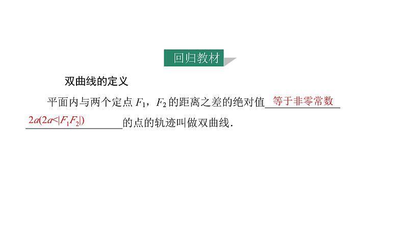 2025年高考数学一轮知识点复习-第7课时-双曲线【课件】第3页