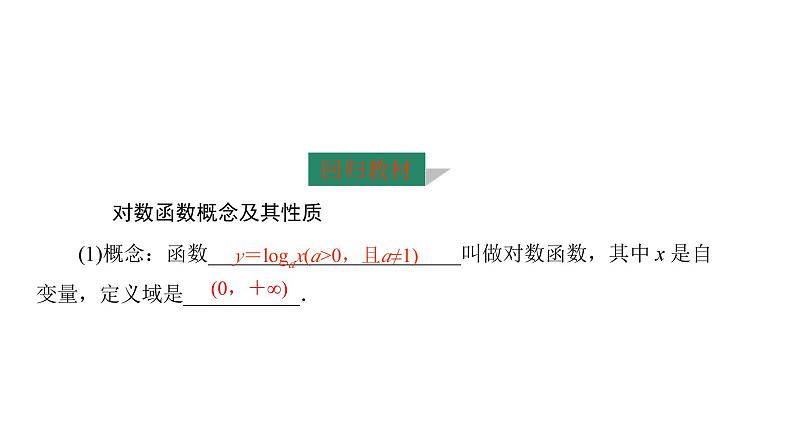 2025年高考数学一轮知识点复习-第6课时-对数与对数函数【课件】第3页