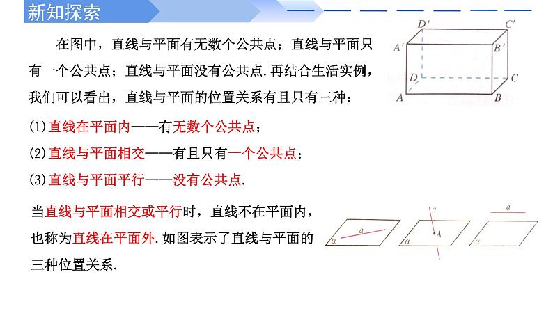 2024-2025学年高中数学人教A版必修二8.4.2 空间点、直线、平面之间的位置关系PPT+导学案+分层作业（学生版+教师版）+教案（教学设计）06