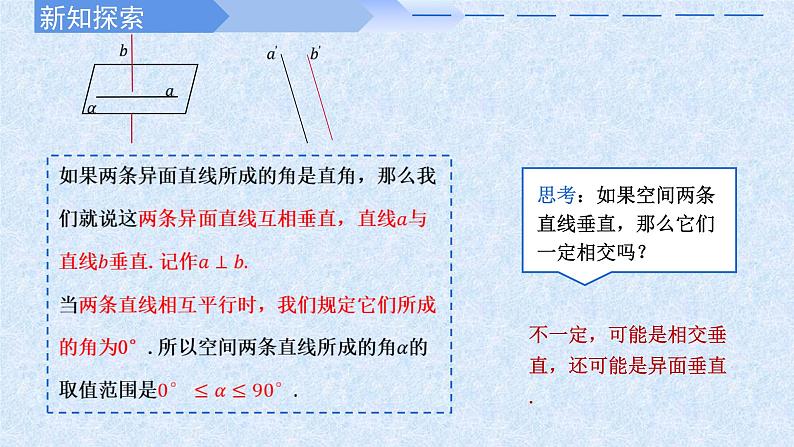 2024-2025学年高中数学人教A版必修二8.6.1直线与直线垂直PPT+导学案+分层作业（学生版+教师版）+教案（教学设计）06