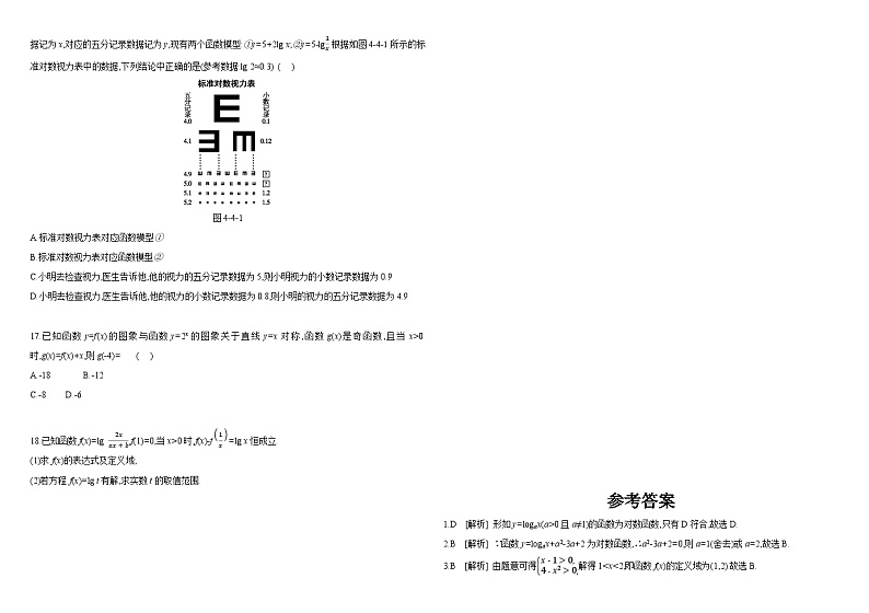 2024-2025学年高中数学人教A版必修一4.4.1对数函数的概念课件PPT+导学案+分层作业（学生版+教师版）+教案（教学设计）02