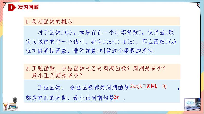 人教A版2019必修第一册5-4-2-2正弦函数、余弦函数的性质（二）课件02