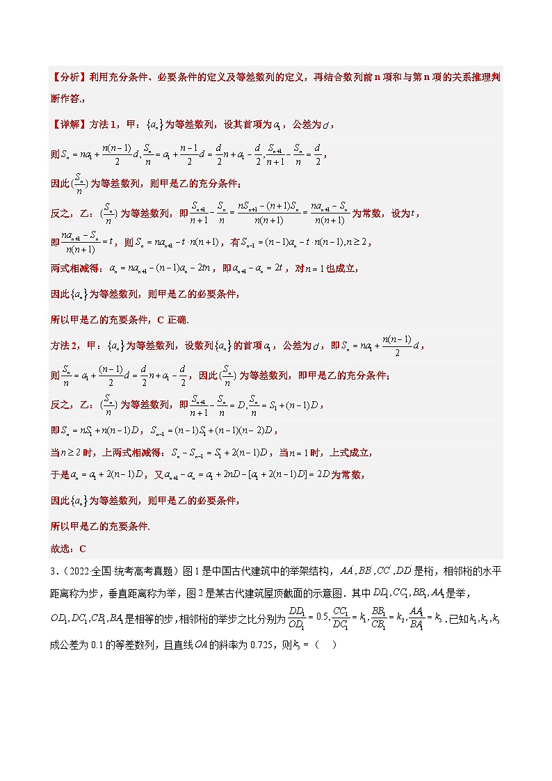 第28练 等差数列（精练：基础+重难点）解析版第2页
