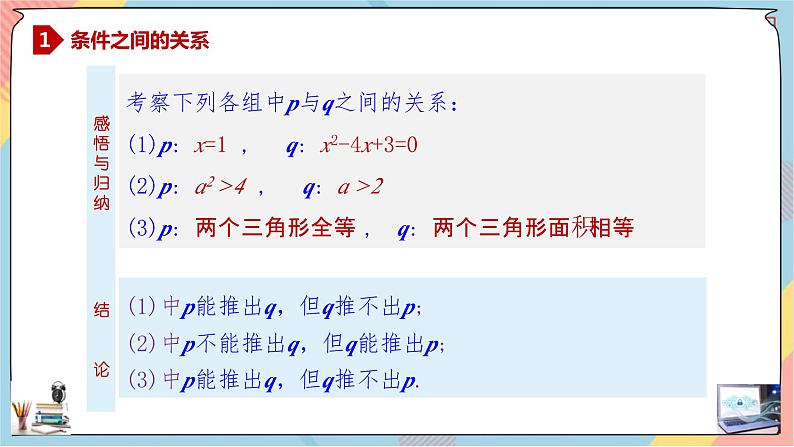 人教A版2019必修第一册1-4充分条件与必要条件（第一课时）课件04