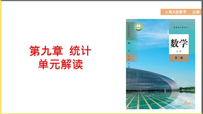 人教A版2019必修第二册第九章统计课件第1页
