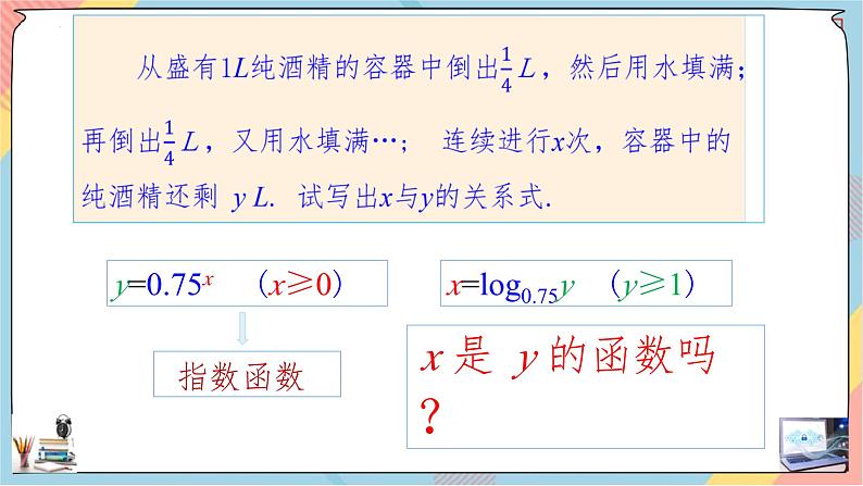人教A版数学2019必修第一册4-4-1对数函数（第一课时）课件03