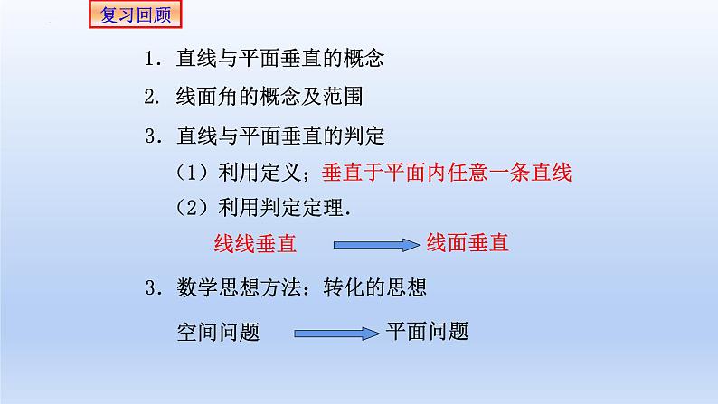人教A版2019必修第二册8-6-3平面与平面垂直（第1课时）平面与平面垂直的判定课件03