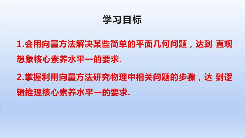 人教A版2019必修第二册6-4-2向量在物理中的应用举例课件02