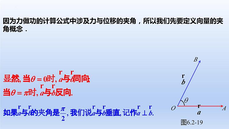 人教A版2019必修第二册6-2-4向量的数量积课件第4页