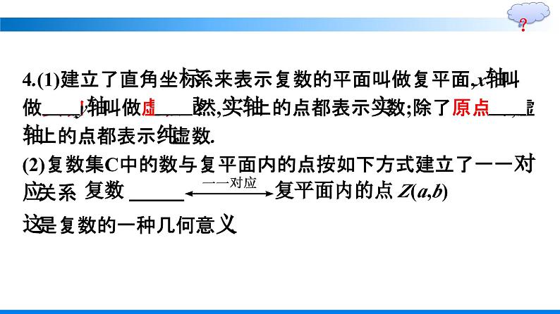 人教A版2019必修第二册第7章7-1-2复数的几何意义优秀课件第6页