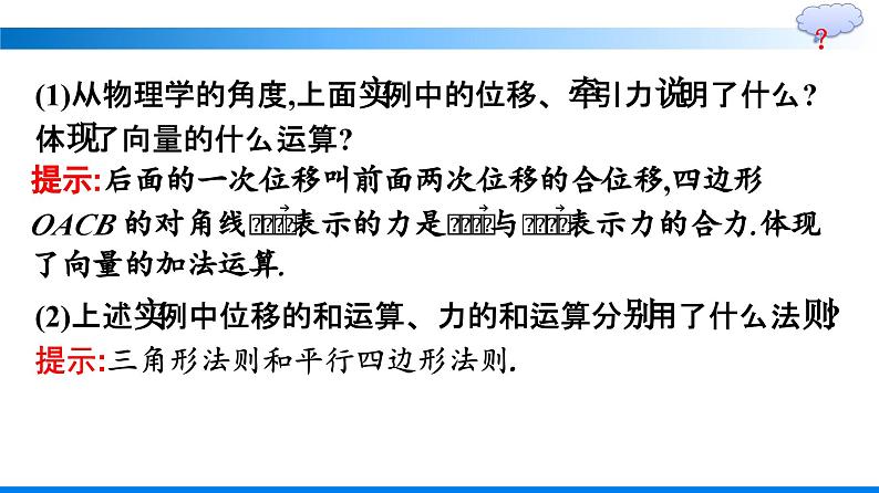 人教A版2019必修第二册第6章6-2-1向量的加法运算优秀课件第7页