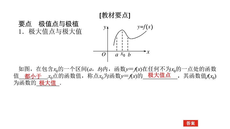 北师大版高中数学选择性必修第二册2.6.2函数的极值【课件】第4页