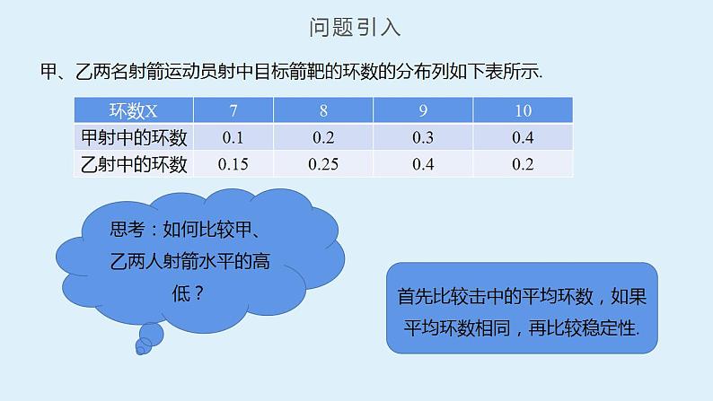 人教A版数学2019选择性必修第三册同步精品课件7-3离散型随机变量的数字特征第3页