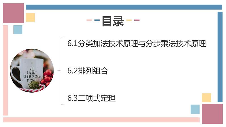 人教A版数学（2019）选择性必修第三册课件6-2排列组合02