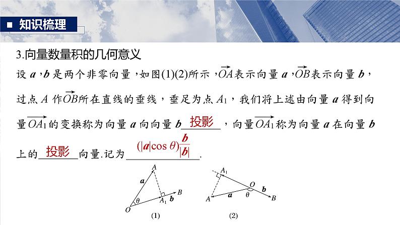 §5.3　向量的数量积  课件-2025高考数学一轮复习第6页