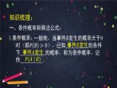 【人教B版高中数学选择性必修第二册】条件概率与事件的独立性小结-课件