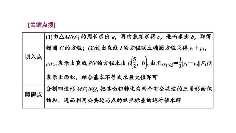 2025年高考数学一轮复习-第五板块-解析几何-微专题(五)解析几何中的最值与范围、探索性问题【课件】第3页