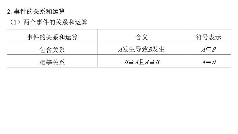 2025年新高考数学一轮复习-9.3-随机事件的概率与古典概型【课件】第7页