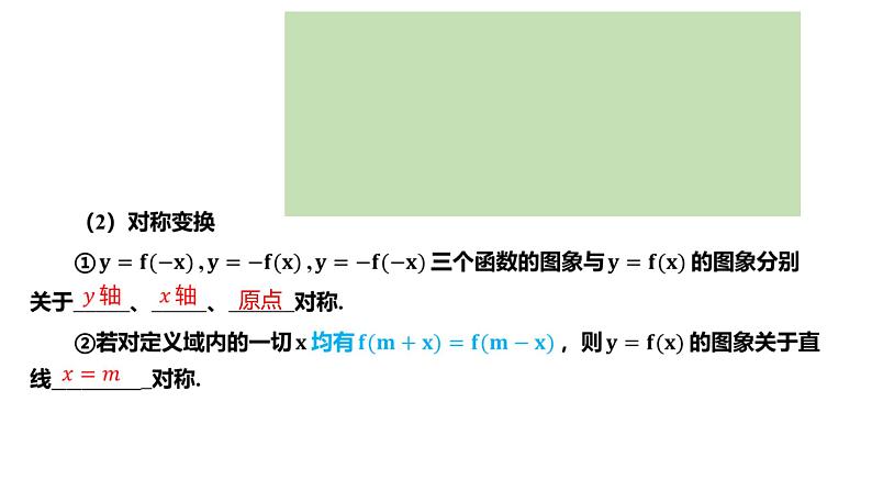2.6 函数的图象 课件——2024届高三数学一轮复习第3页