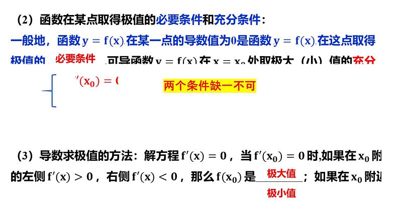 函数的极值最值课件-高三数学一轮复习第2页