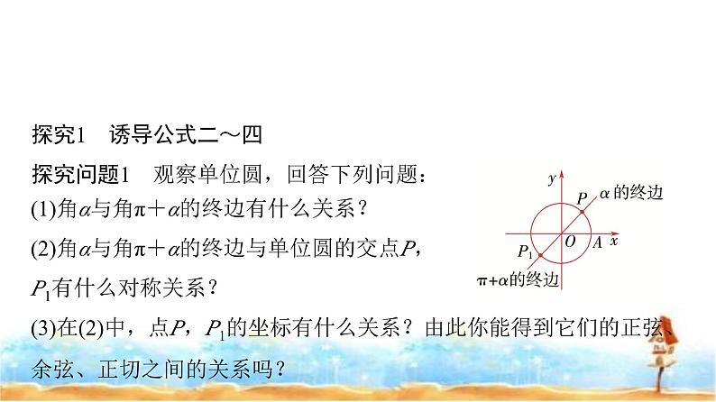 人教A版高中数学必修第一册第5章5-3第1课时公式二、公式三和公式四课件04