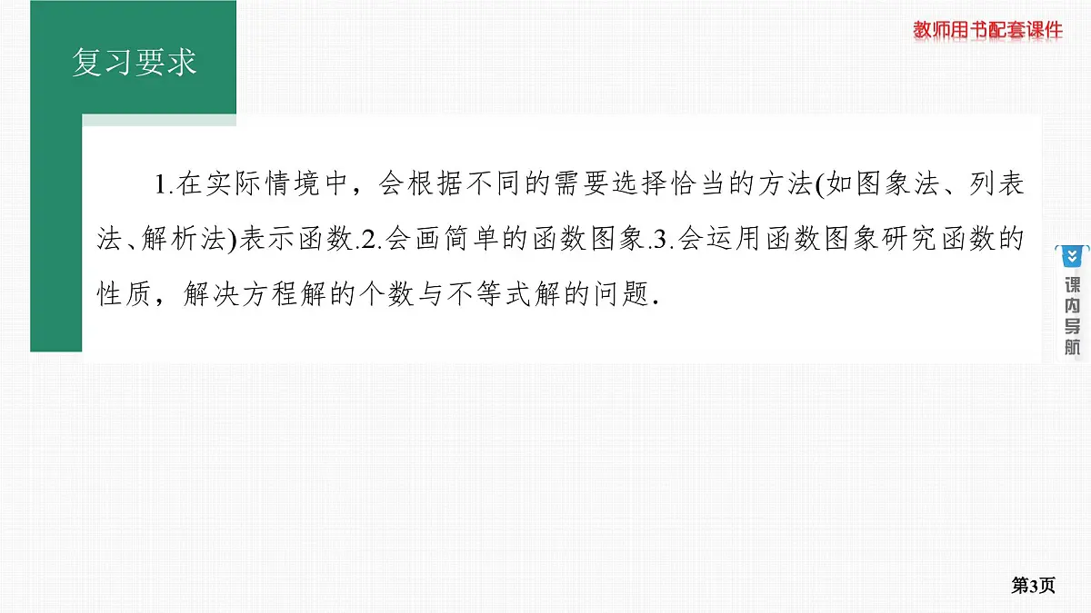第7课时　函数的图象第3页
