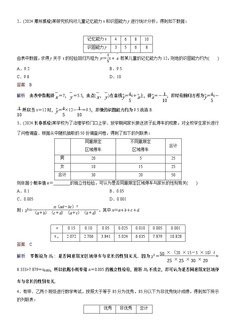 高考数学二轮专题总复习练习题02