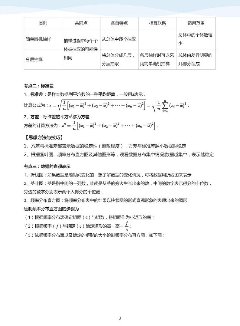 人教A版（2019）高中数学选修三讲义09概率应用与常见分布模型03