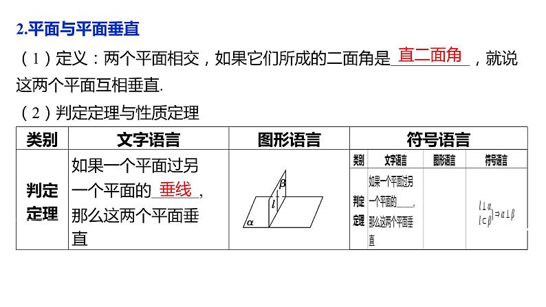 2025年高考数学一轮复习-7.4-空间直线、平面的垂直【课件】08