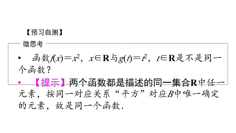 人教A版高中数学必修第一册 3.1.1 函数的概念【课件】08