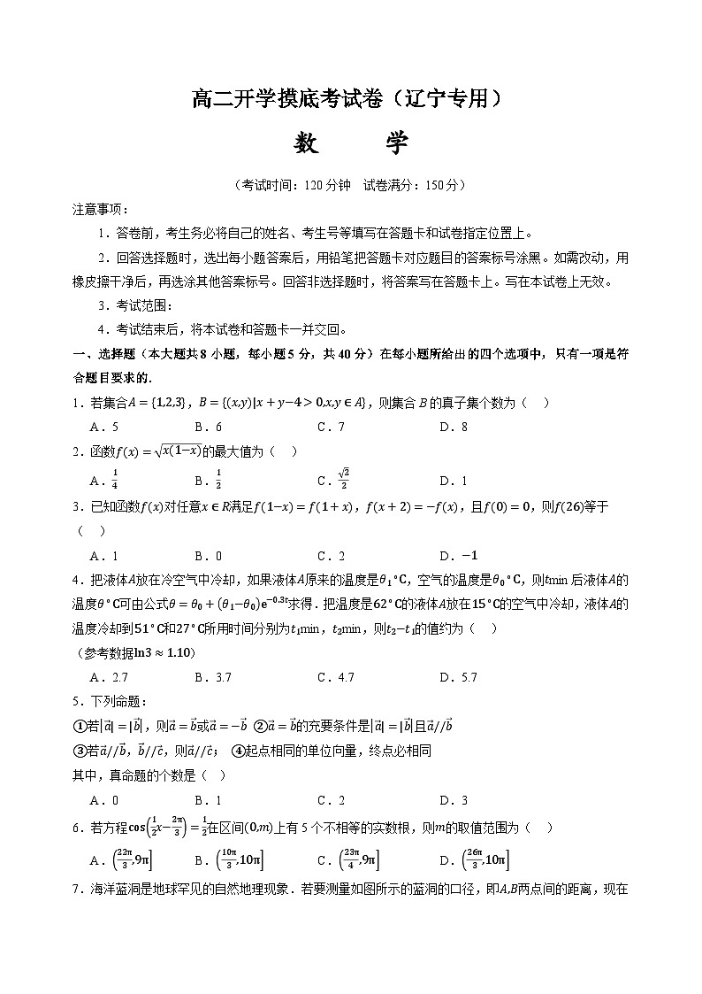 数学（辽宁专用）（考试版）第1页