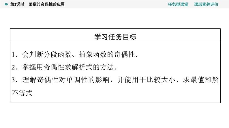 第3章　3.2　3.2.2　第2课时　函数的奇偶性的应用第2页