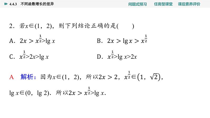 第4章　4.4　4.4.3　不同函数增长的差异第7页