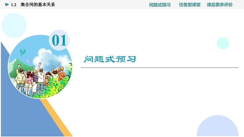 第1章　1.2　集合间的基本关系第3页