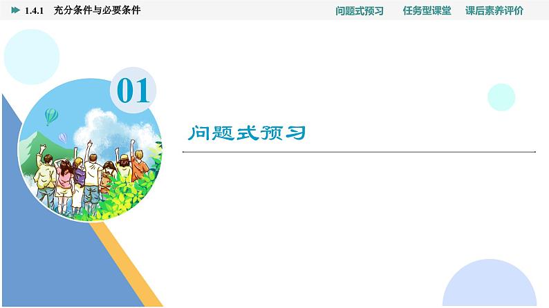 第1章　1.4　1.4.1　充分条件与必要条件第3页