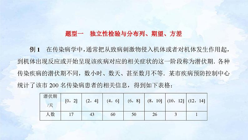 人教版高二下数学选择性必修第三册-8.3 列联表与独立性检验(第2课时）【课件】第3页