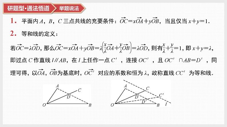 第5章　平面向量与复数 04　微难点10　抓住“爪形图”破解向量问题第2页