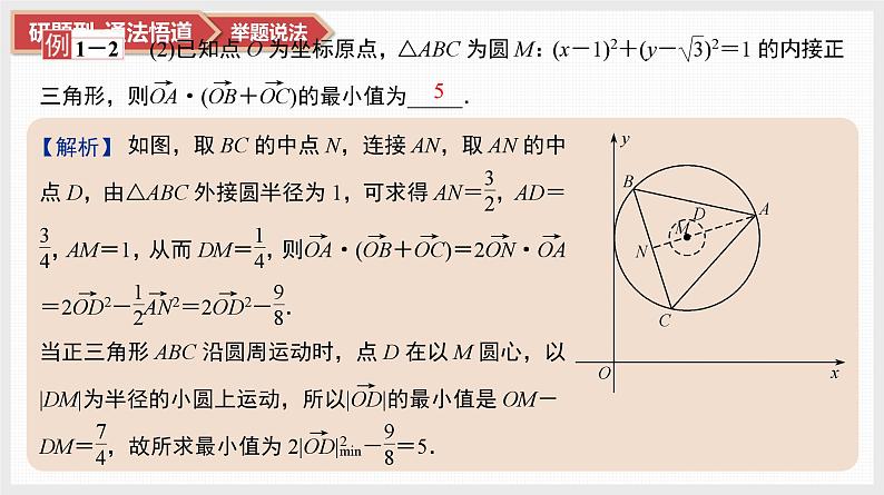 第5章　平面向量与复数 06　微难点11　极化恒等式及其应用第8页