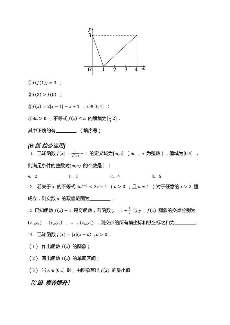 2025年高考数学一轮复习-2.7-函数的图象-专项训练【含解析】第3页
