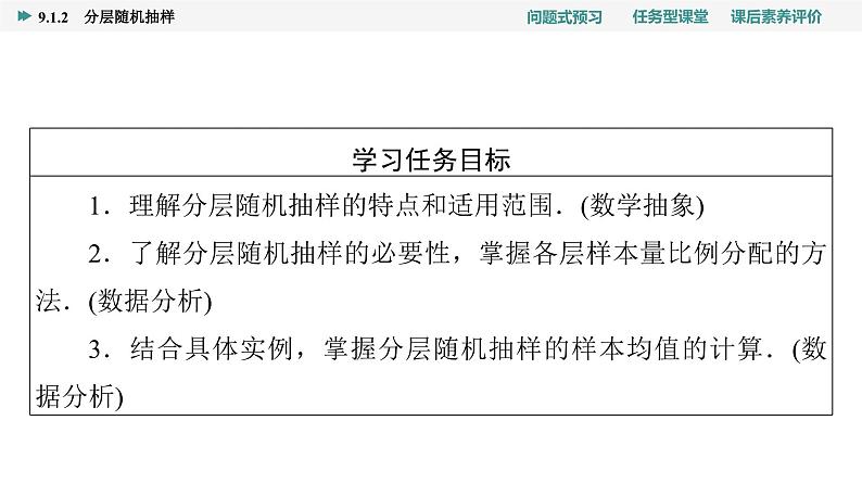 第9章　9.1　9.1.2　分层随机抽样第2页