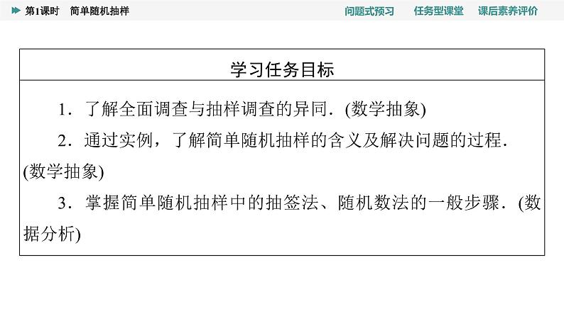 第9章　9.1　9.1.1　第1课时　简单随机抽样第2页