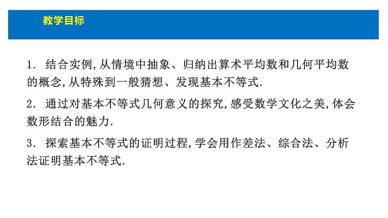 人教版高中数学必修第一册第二章2.2 基本不等式第1课时【课件】第3页