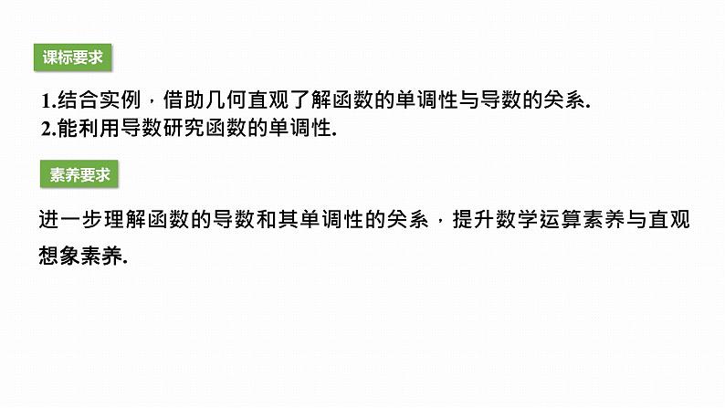 人教版高中数学选择性必修第二册5.3.1.2导数与函数的单调性(二)【同步教学课件】第2页