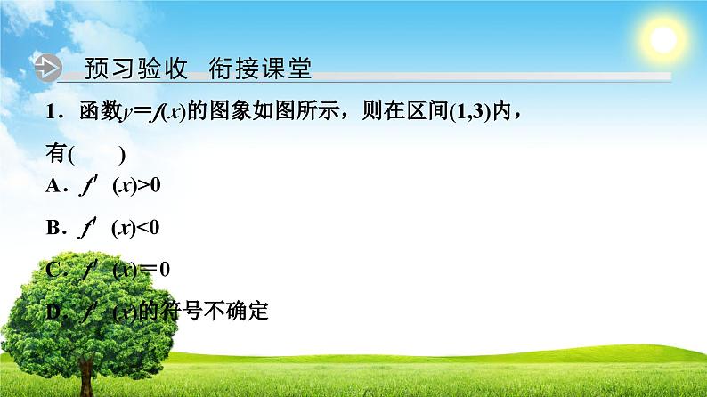 人教版高中数学选择性必修第二册5.3.1函数的单调性【教学课件】第8页