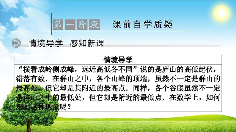 人教版高中数学选择性必修第二册5.3.2.1函数的极值【课件】03