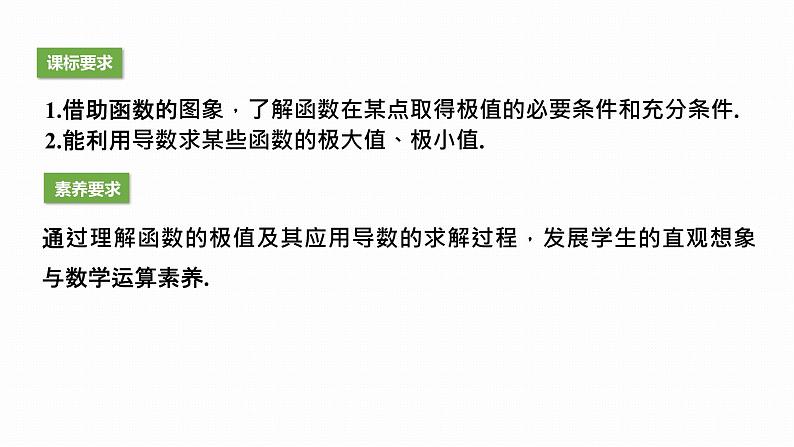 人教版高中数学选择性必修第二册5.3.2.1函数的极值与导数【同步教学课件】02