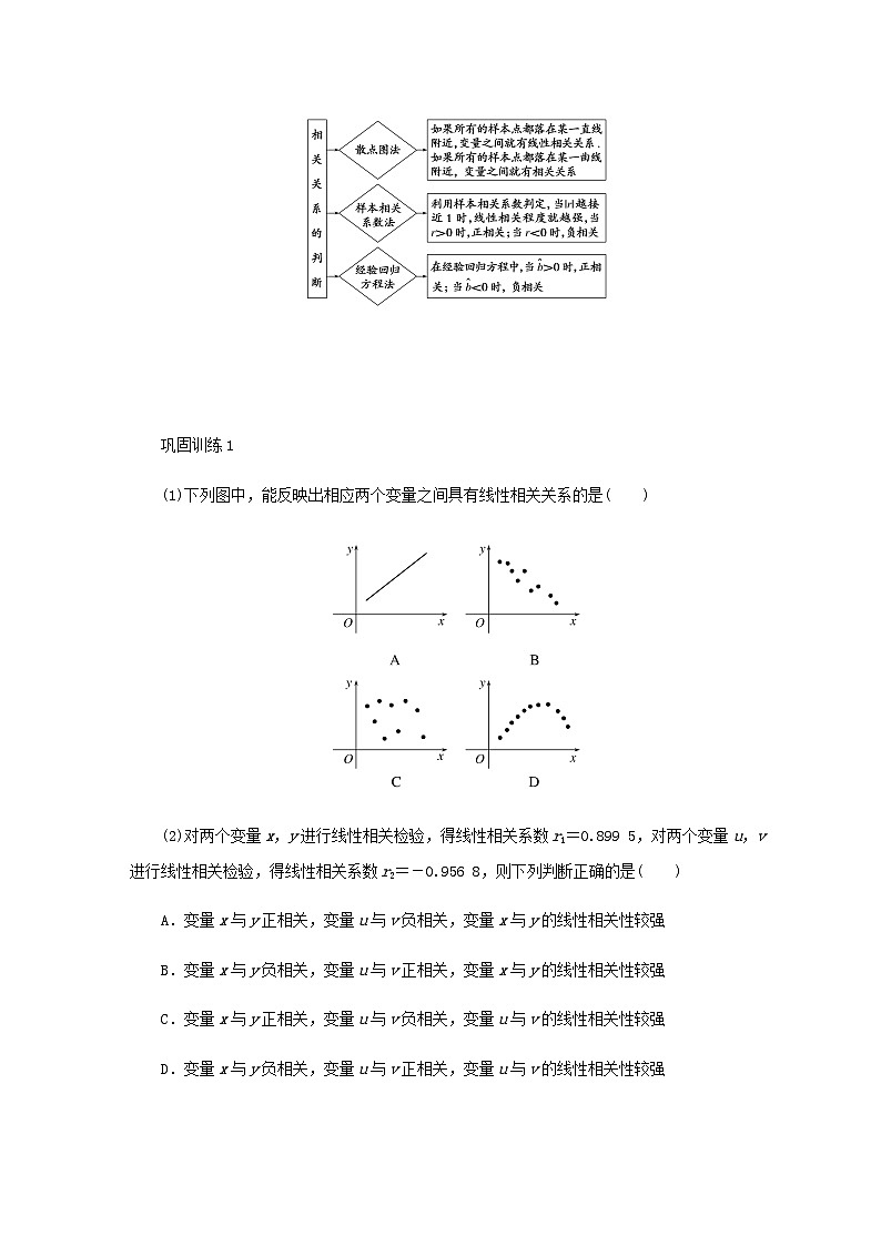 2025版高考数学全程一轮复习练习第九章统计与成对数据的统计分析第三节成对数据的统计分析第3页